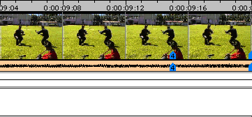 Arbeitsgang 1: Screenshot aus Adobe Premiere 4.2